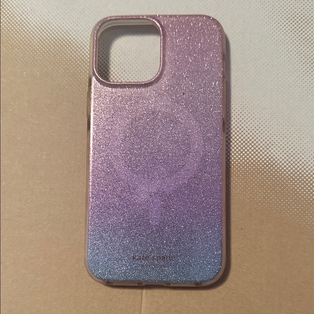 kate spade Glitter Gradient Phone Case - Pink and Purple